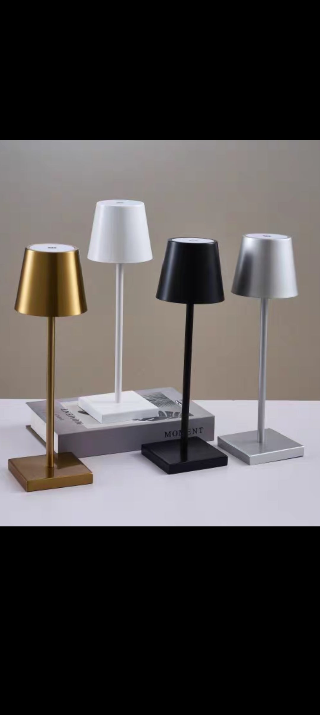 Metalna vodootporna tac,punjiva Lampa