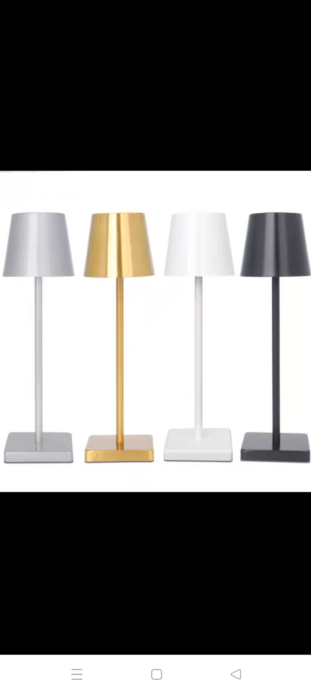 Metalna vodootporna tac,punjiva Lampa