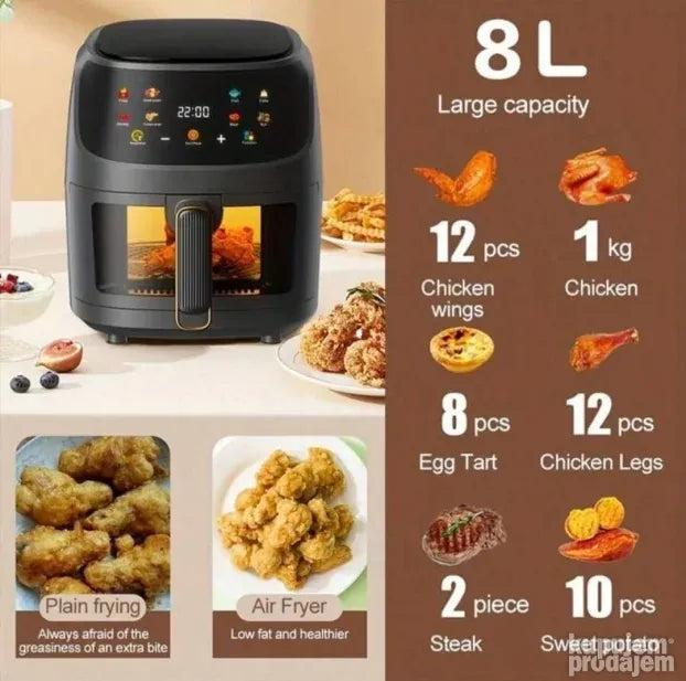 𝐅𝐫𝐢𝐭𝐞𝐳𝐚 𝐧𝐚 𝐯𝐫𝐮ć 𝐯𝐚𝐳𝐝𝐮𝐡 (6 litars ili 8 litara)