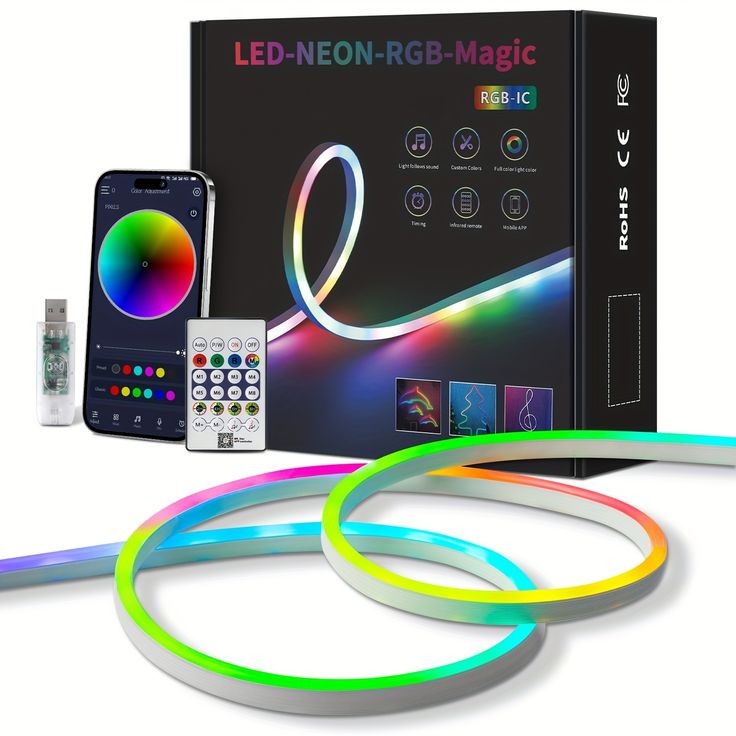 LED neon traka 5m