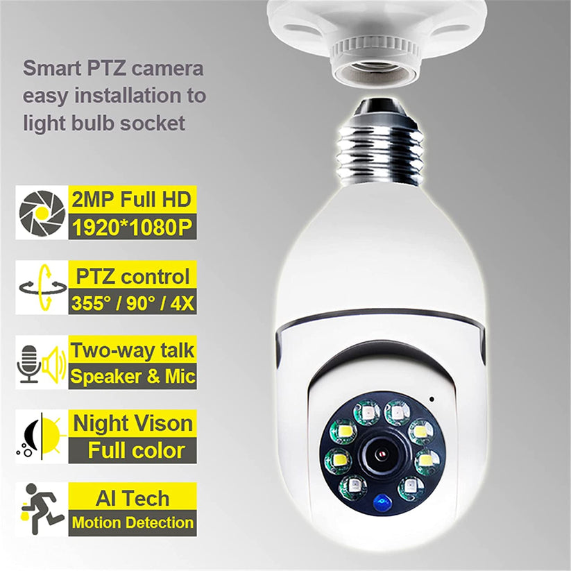 PTZ kamera sijalica-rotirajuca kamera-2Mpix