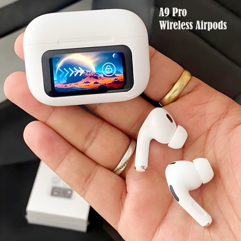 Bluetooth slusalice A9 sa pametnim ekranom