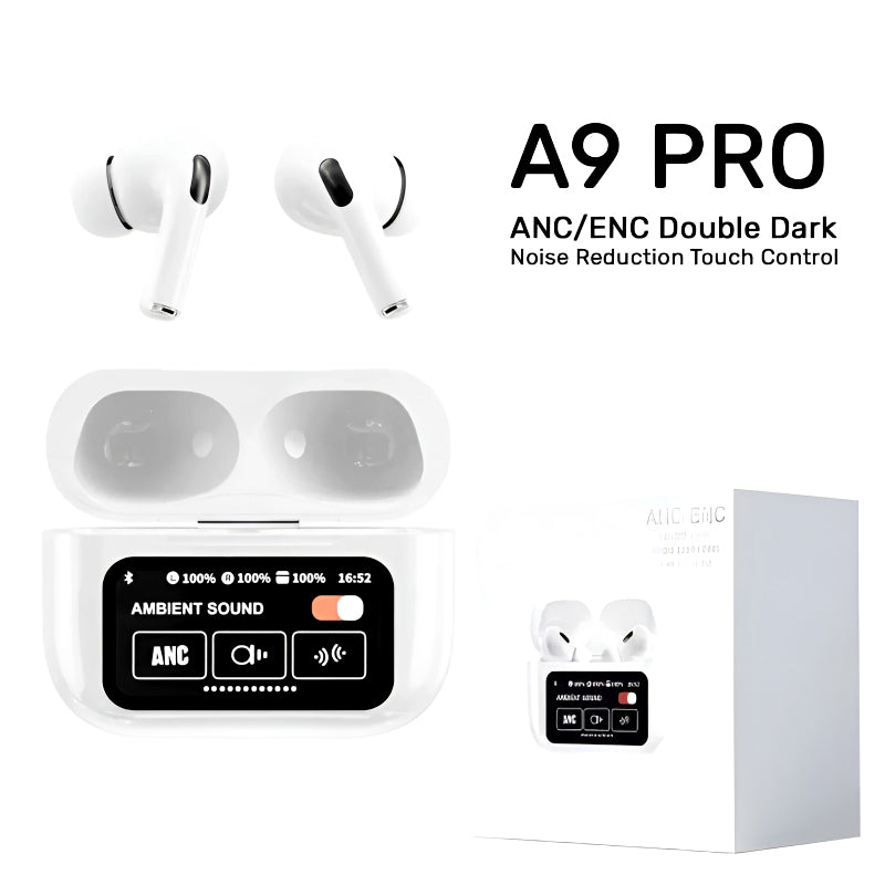 Bluetooth slusalice A9 sa pametnim ekranom