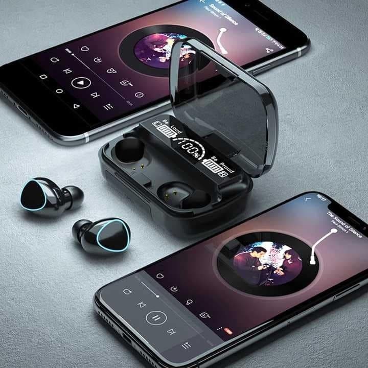 Bežične Bluetooth slušalice M10 sa kućištem i mikrofonom - Brzishop