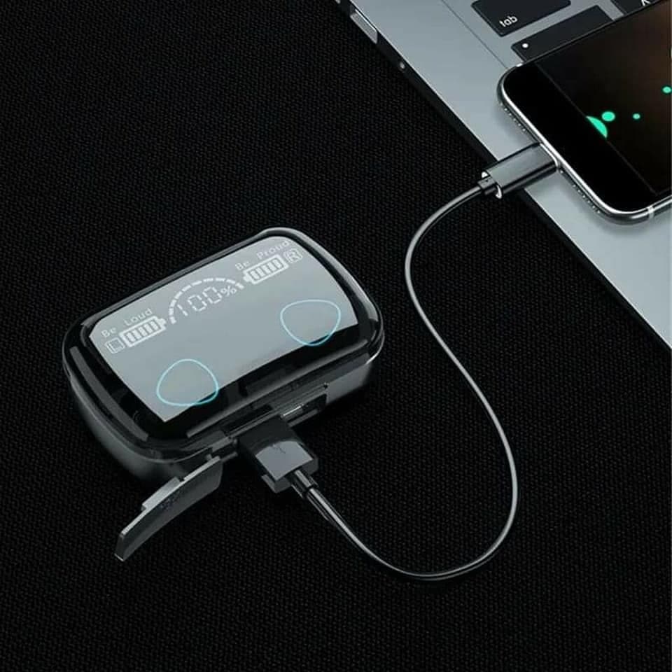Bežične Bluetooth slušalice M10 sa kućištem i mikrofonom - Brzishop