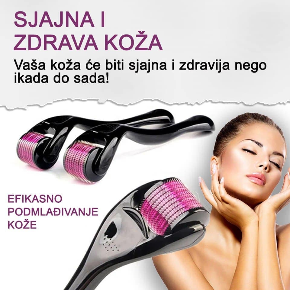 Derma Roller – Tretman Mikroiglicama za savršeno lice - Brzishop