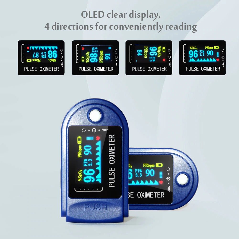 Pulsni OKSIMETAR uređaj koji meri količinu kiseonika u krvi i puls - Brzishop