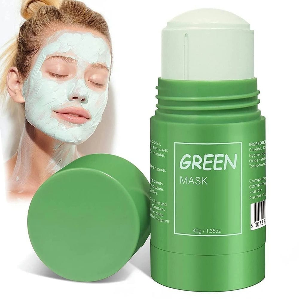 Zelena maska za lice 1+1 GRATIS - Brzishop