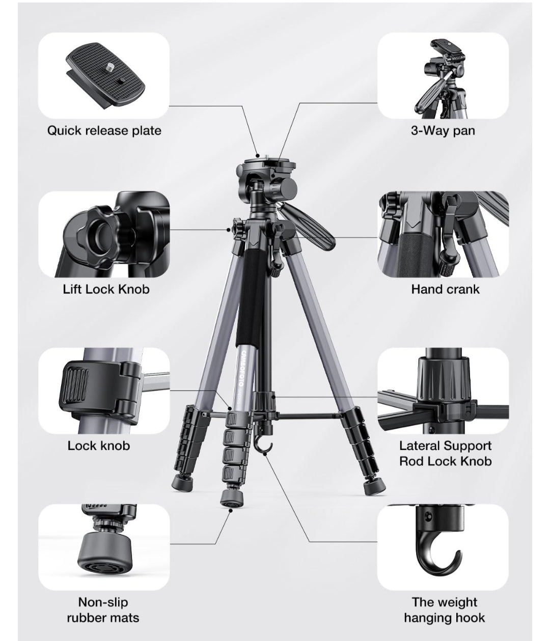 PROFESIONALNI TRIPOD 330A 📸