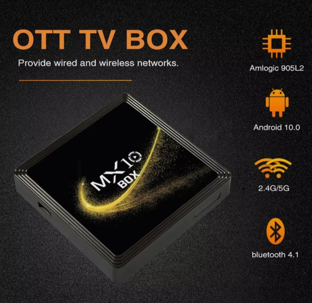 Max Box 10- 4K Ultra HD