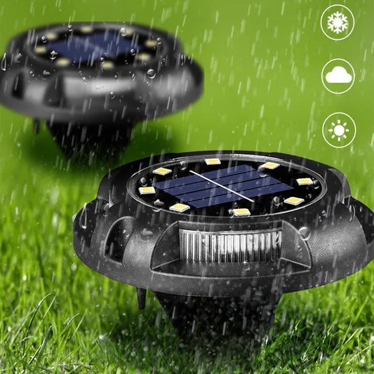 Solarna disk lampa 1+1 gratis