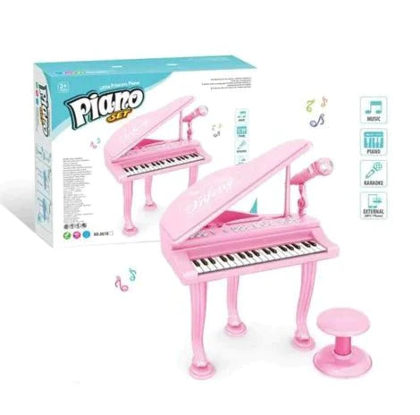 Piano set Klavir za male Princeze sa mikrofonom - Brzishop