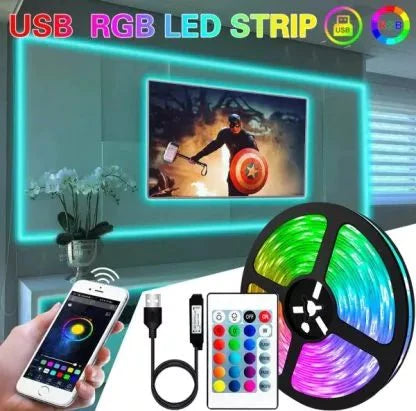 USB RGB LED traka za TV 5m - Brzishop